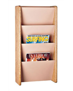 Peter Pepper 30.25'' H Magazine Rack