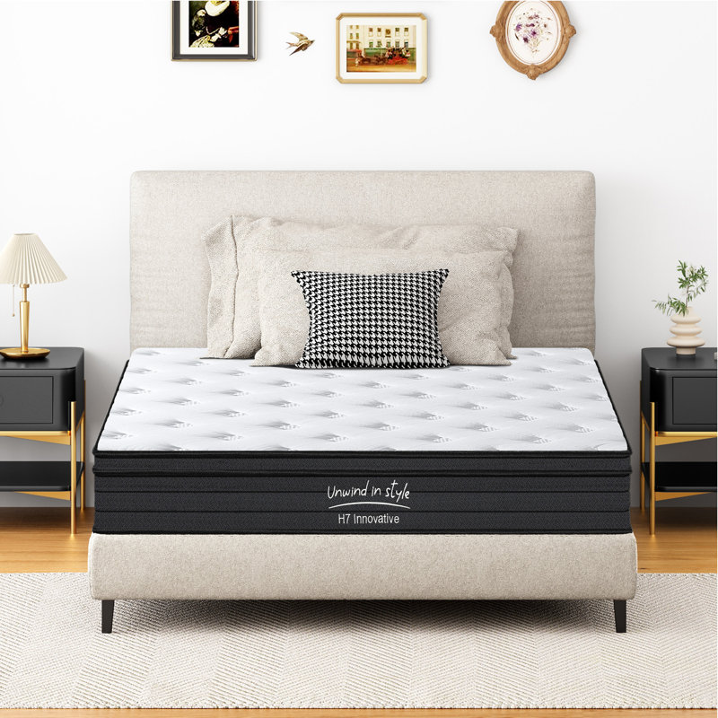 Matelas hybride mi-ferme, Lit double, 10"