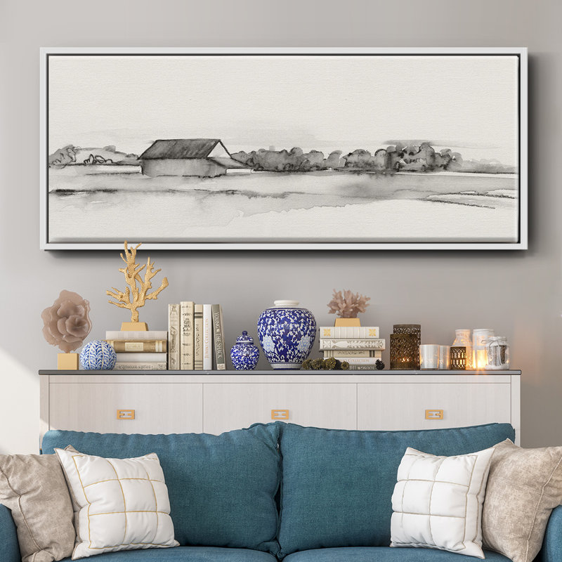 Wyeth Barn I - toile encadrée