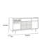 Glass Door Stainless Steel Buffet Table-132644493