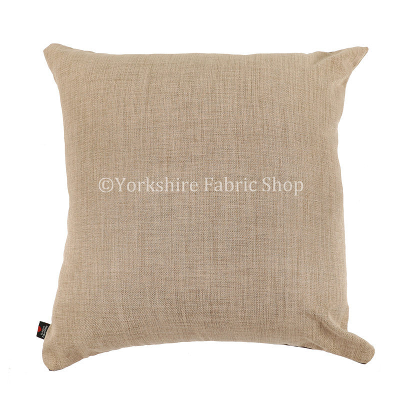 Bombay Square Throw Cushion, Medium, Cream