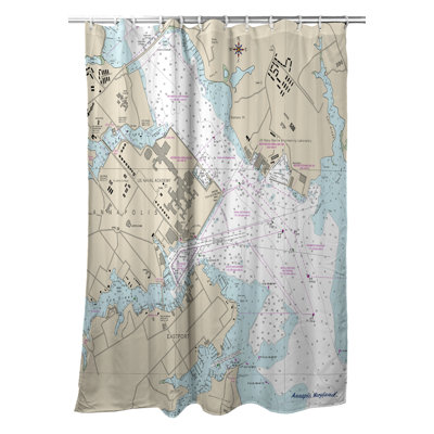 Rideau de douche simple annapolis-unsa, md