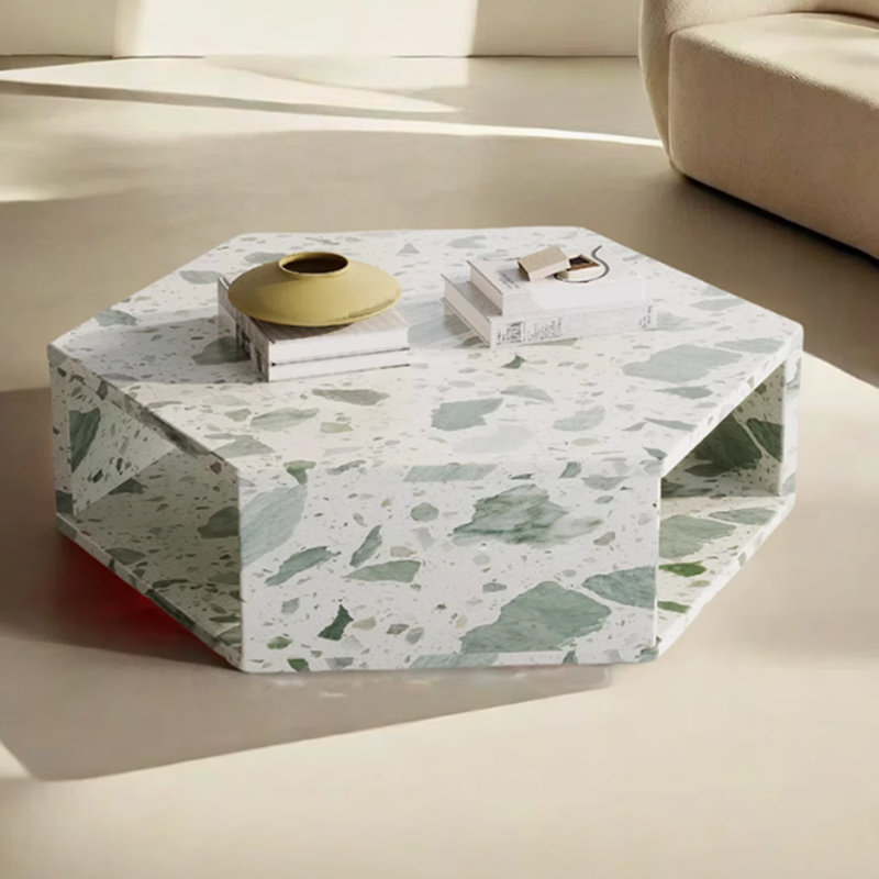 Table basse au design créatif personnalisé, Vert