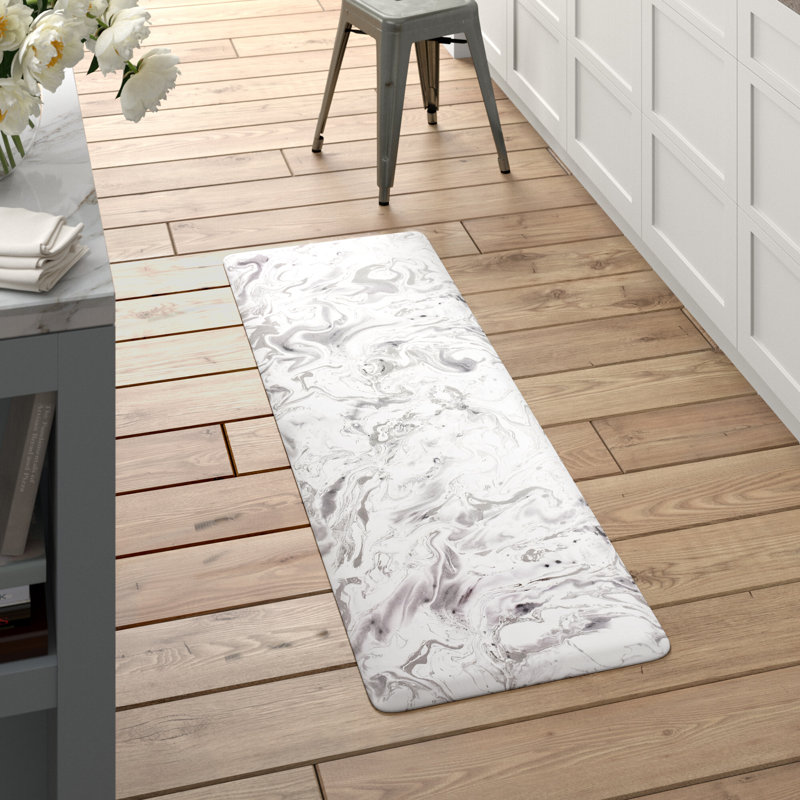 Jessop Abstract Water Resistant Anti-Fatigue Non-Skid Kitchen Mat, Rectangle 1'8" x 5'