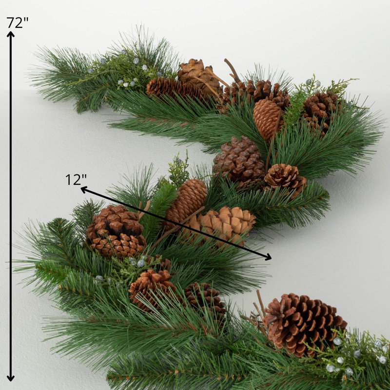 Guirlande de Noël 72 po Pinecone