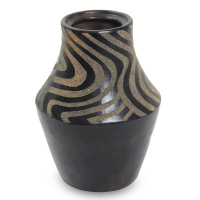 Vase de table en céramique tiger Mcnabb