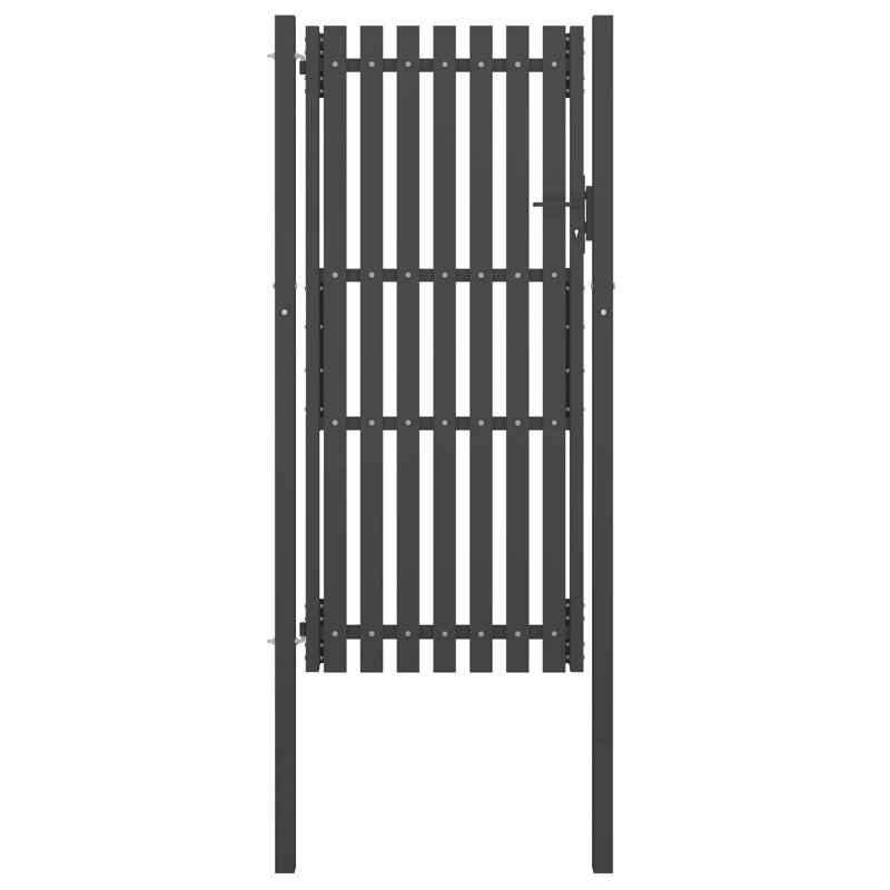 Parchure Anthracite Metal Gate, 250cm H x 99.06cm W