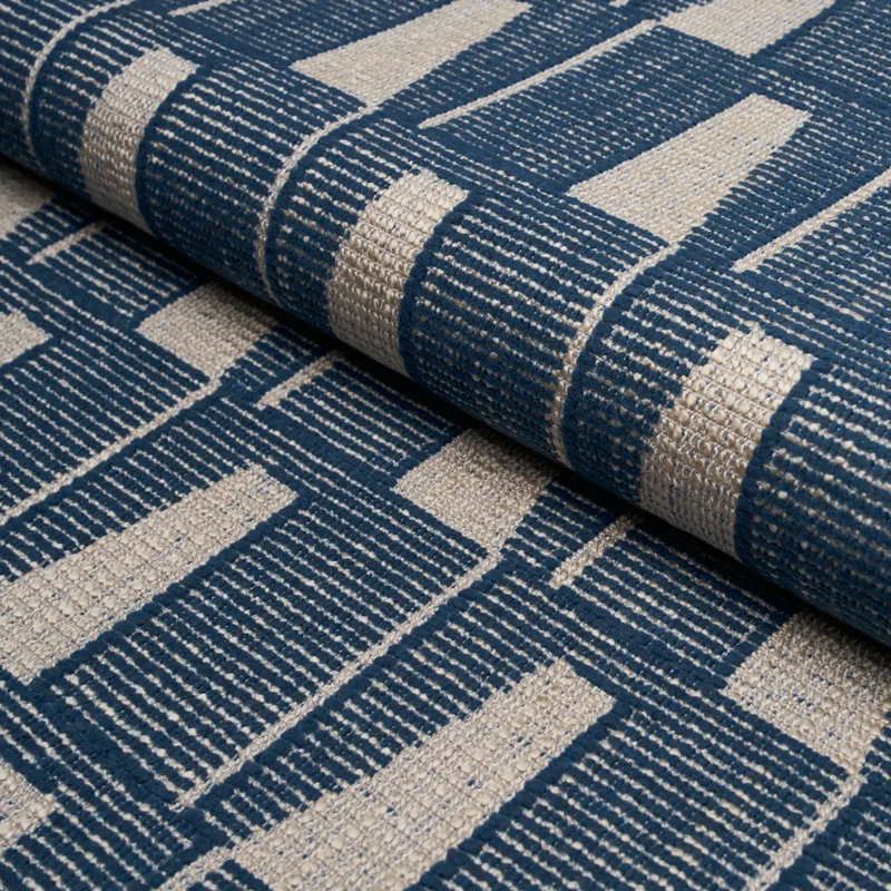 Gaetan Performance Fabric, Blue