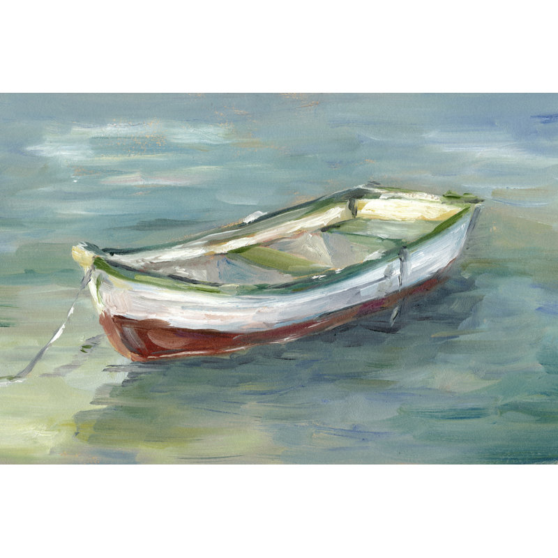 " By The Shore I " by Ethan Harper Painting Print, 8" H x 12" W