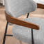 Chaise de salle à manger rembourrée Devane-123161757