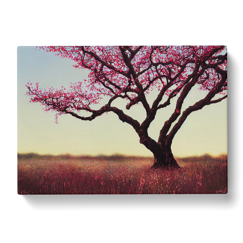 Feisty Blossom Tree - Wrapped Canvas, 50cm H x 76cm W x 3cm D