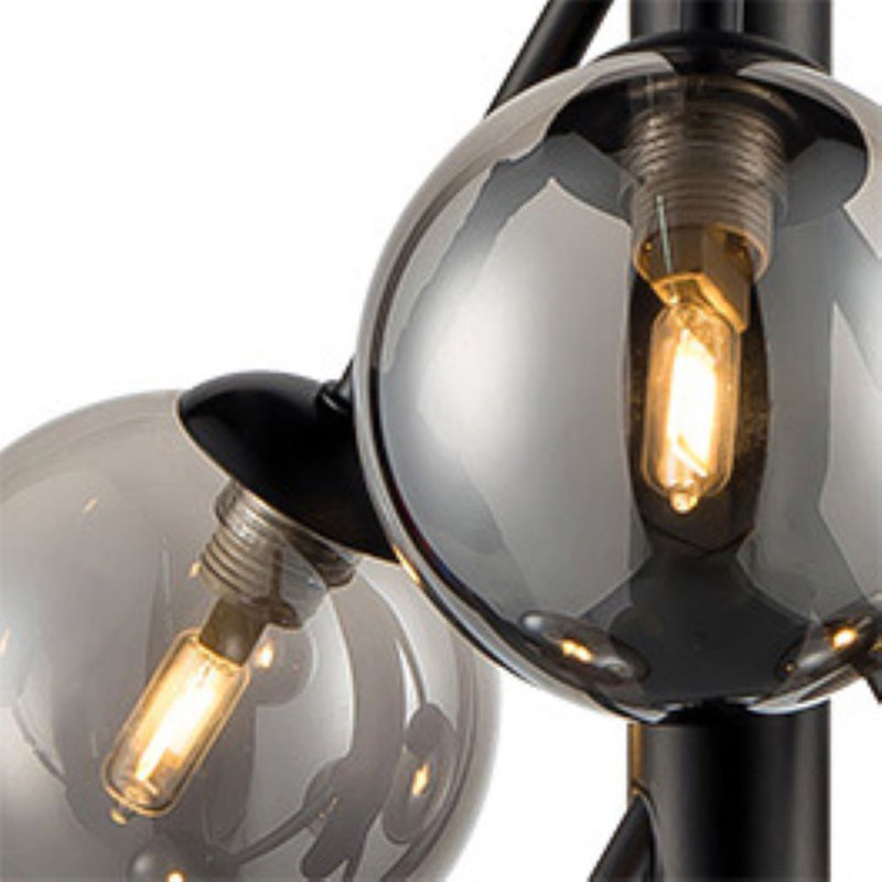 Dernier 6 - Light Black Sputnik Pendant