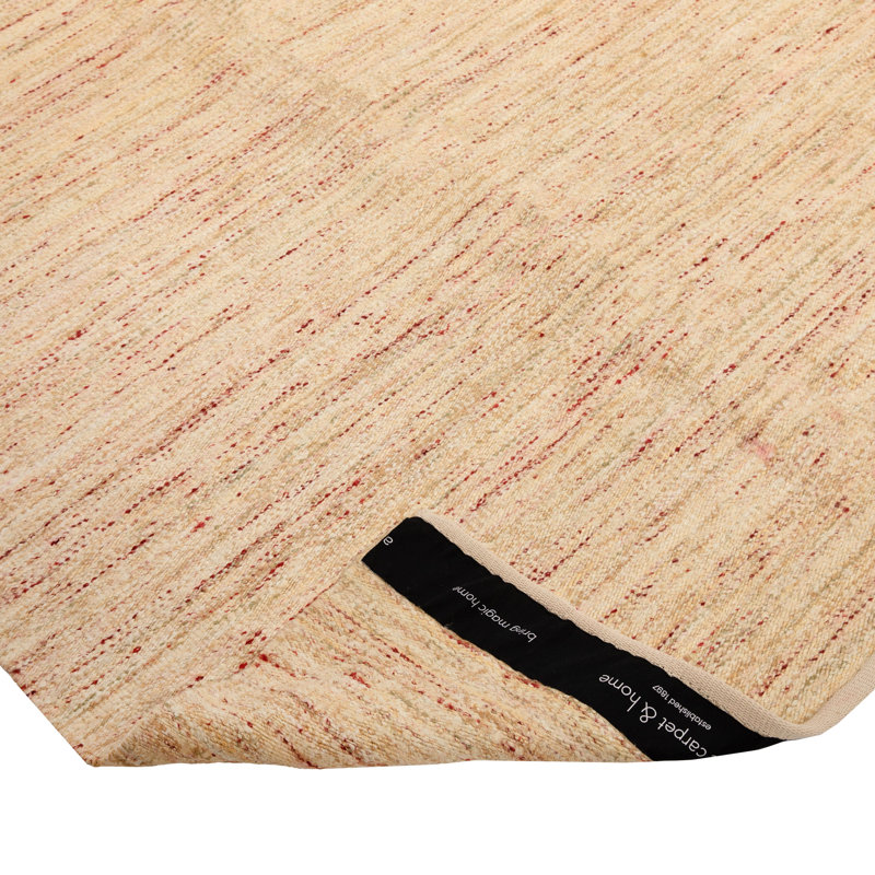 Gold Kilim Silk Wool Rug