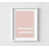 White Framed