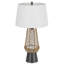 Lampe de table en métal Bartolom