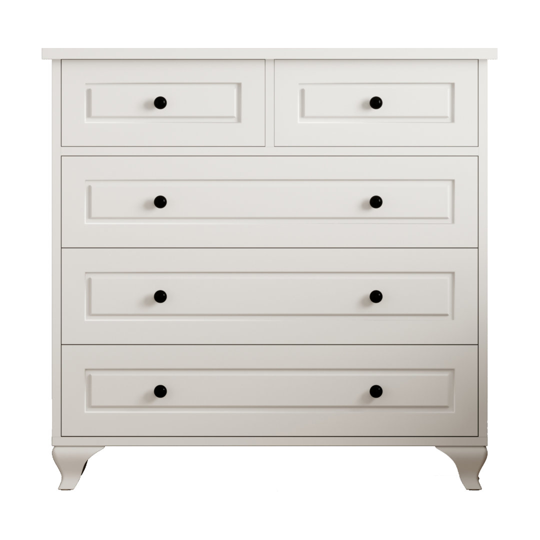 Amberlynn 5 Drawer 86Cm W Chest of Drawers