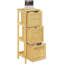 Fakhiri Bamboo Freestanding Linen Cabinet