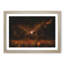 Flying Owl at Dusk - Picture Frame Graphic Art Print-56713666-56713665