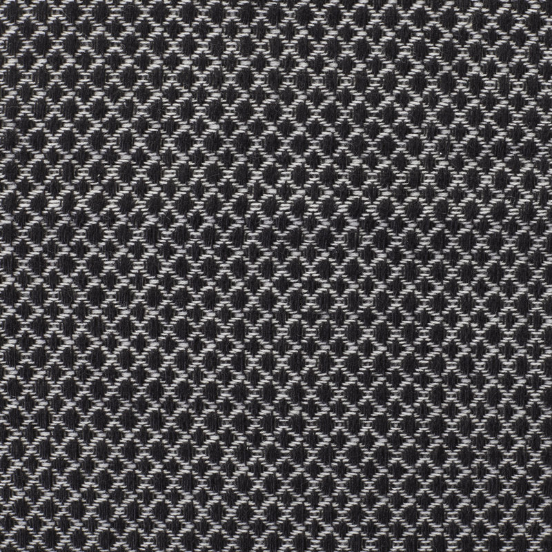 Peretz Stonebrook 100% Cotton Tablecloth, Black, 108" x 15"