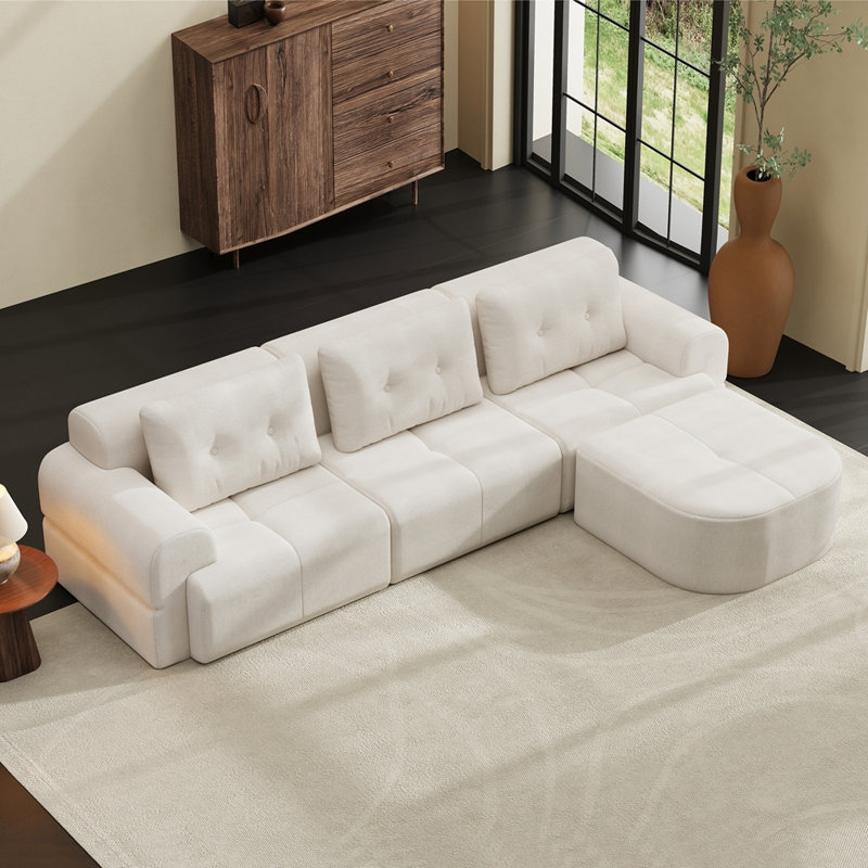 Canapé modulaire Boneless, Beige
