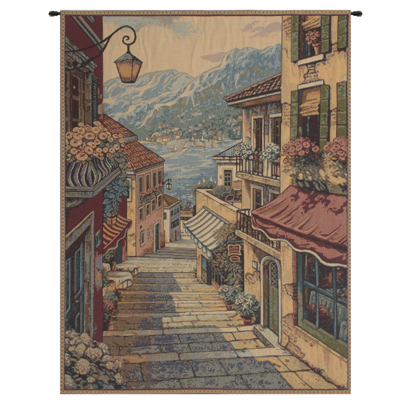 Birkenhead Loom Woven Cotton Blend Wall Hanging, 26" H x 17" W