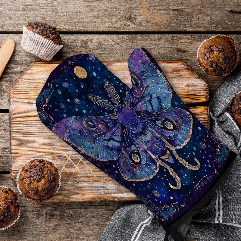 Couvre-lit en coton Mystic Moth