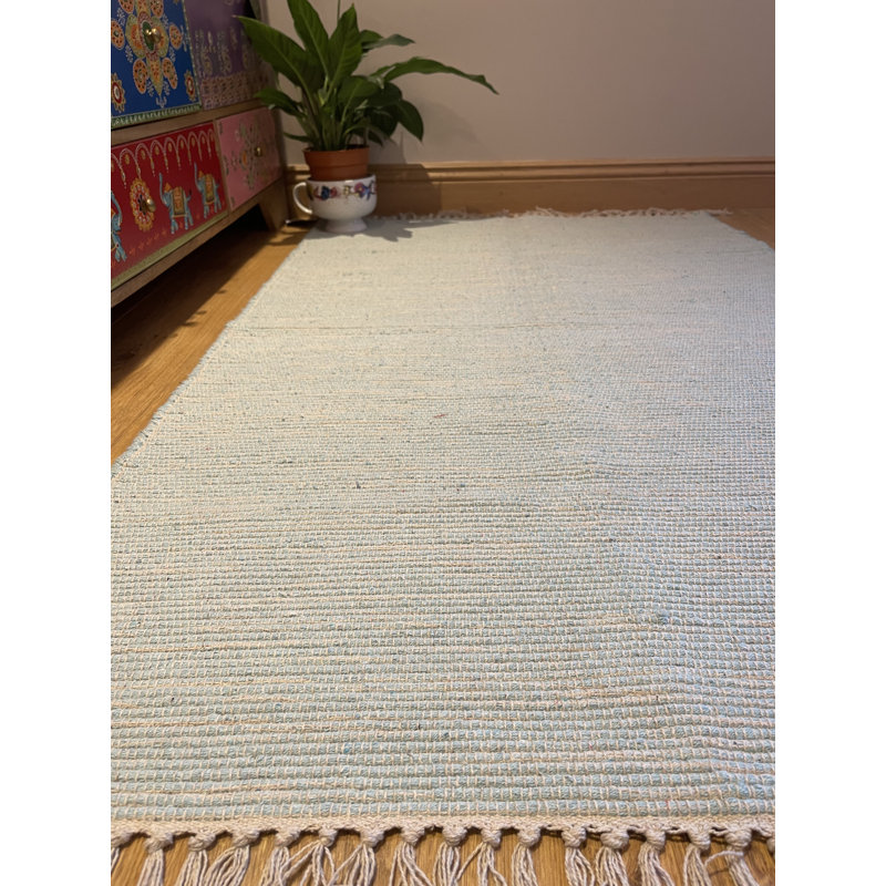 Edouard Cotton Hand Woven Area Rug, Rectangle 60 x 90cm