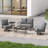 Nickita Wicker and Metal 4-Person Conversation Set, Outdoor Patio Furniture with Swivel Lounge Chairs, Cushions and 2 Tables-1565328850