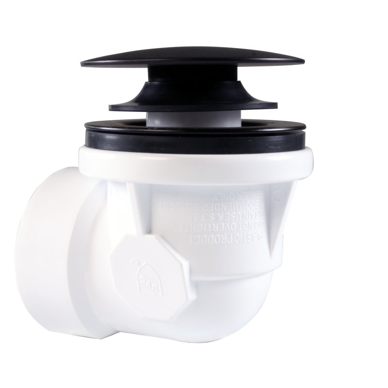 Sch. Ensemble de drain de baignoire 40 pieds en PVC avec trop-plein linéaire, Bronze huilé