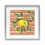 Vigne citron juteuse sur reproduction encadrée rouge sous verre, design par Paul Brent-1375021867-1375021871