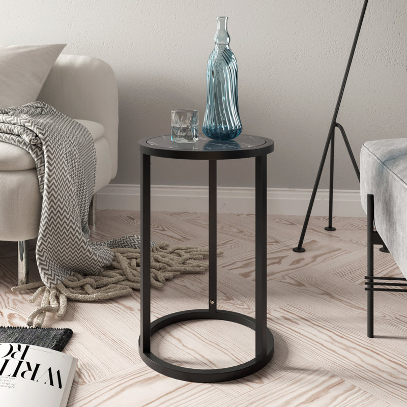 Peavler End Table, Bendire, Black