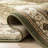 Rug Branch Diwan 10' x 13' (9"9" x 13"3") Green/Beige Persian Medallion Indoor Area Rug, Traditional, Low Pile, Stain-Resistant Carpet - Living Room, Bedroom, Dining Room, and Kitchen-1676080821