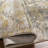 Abstract Machine Woven Polyester Area Rug in Gray-70926748