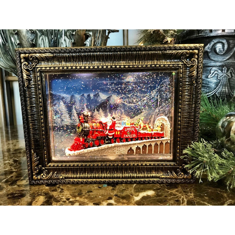 Cadre photo Santa Express Water