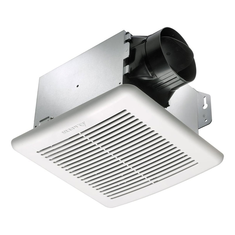 Delta Breez GreenBuilder Ventilation Bath Fan 80CFM with Humidity Sensor