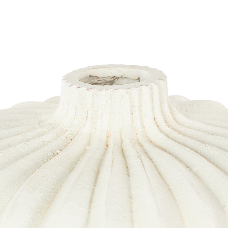 Cole And Grey Magnesium Oxide Short Wide Decorative Vase