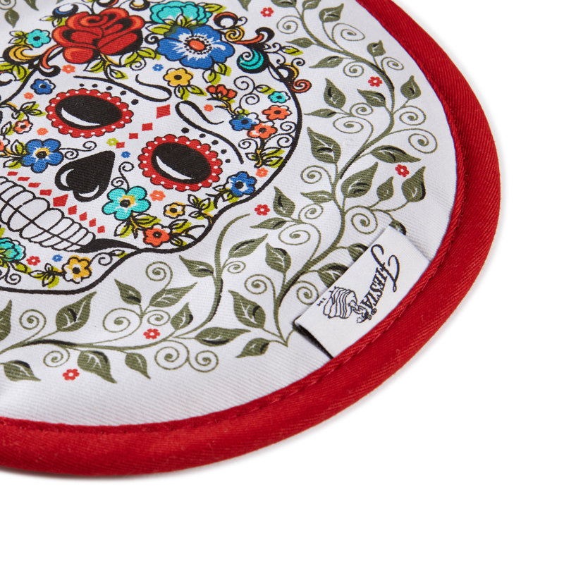 Ensemble de maniques et maniques 2 pièces Fiesta Skull and Vine