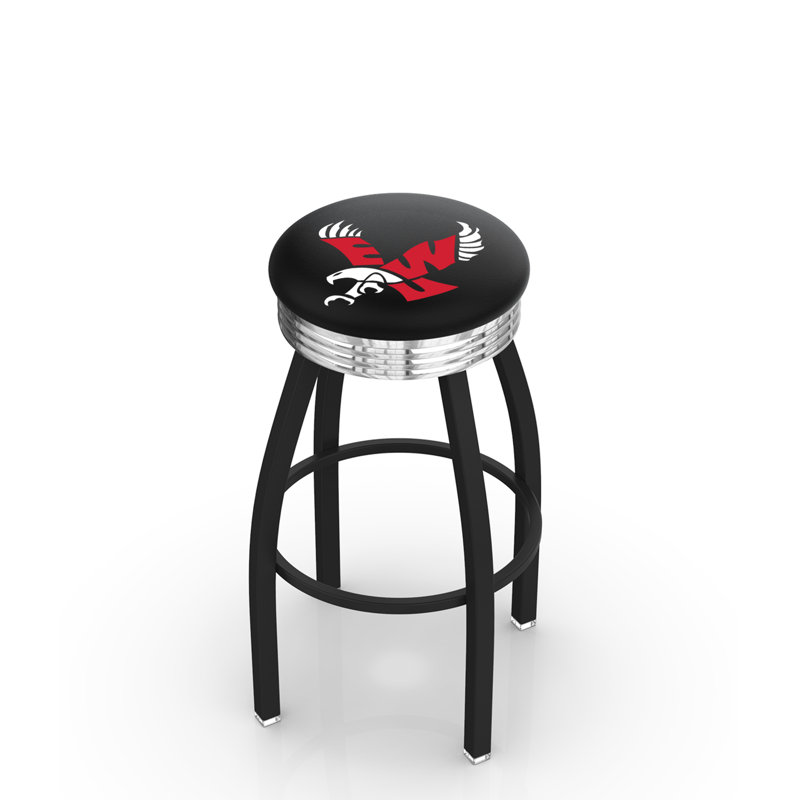 Tabouret de bar Logo Series, Tabouret de comptoir (siège d'une hauteur de 25 p, Chrome soudé solide
