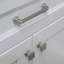Modket carré uni - bouton d'armoire nickel brossé 1-1 / 8 po x 1-1 / 8 po - Quincaillerie contemporaine pour tiroirs et armoires-106239401-122501680
