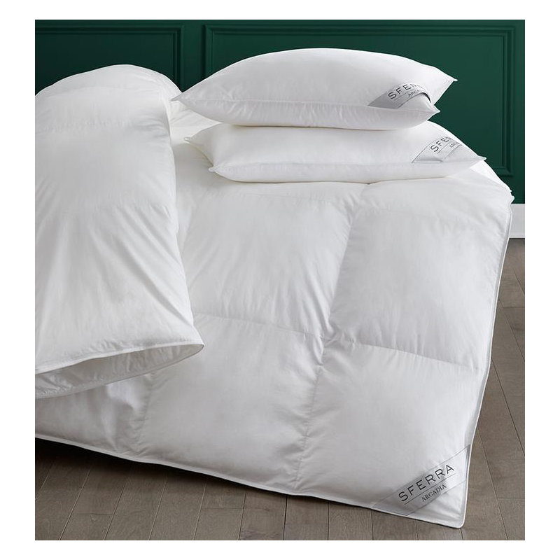 Arcadia Microfiber All Season Down Alternative Comforter, Light, Full/Queen