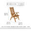 Ascot Outdoor Teak Dining Chair