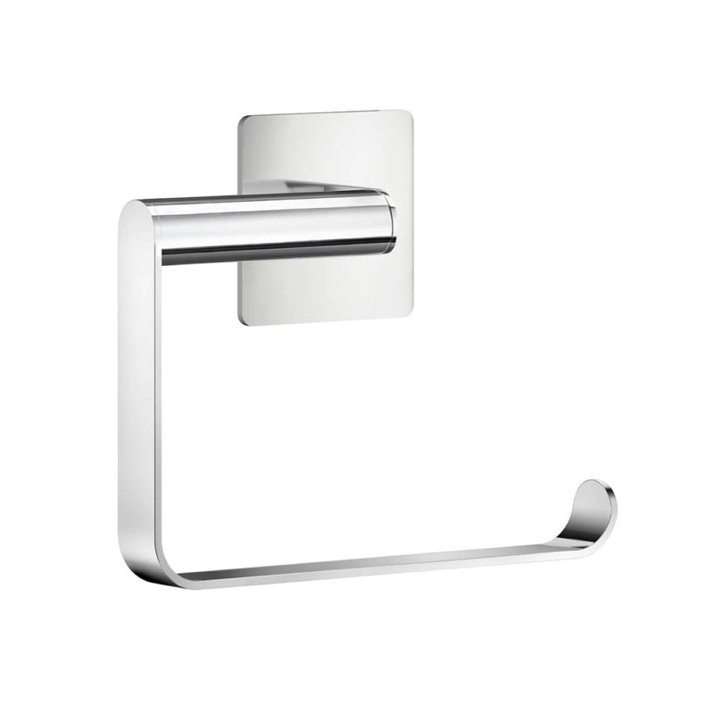Porte-papier hygiénique auto-adhésif , Chrome poli