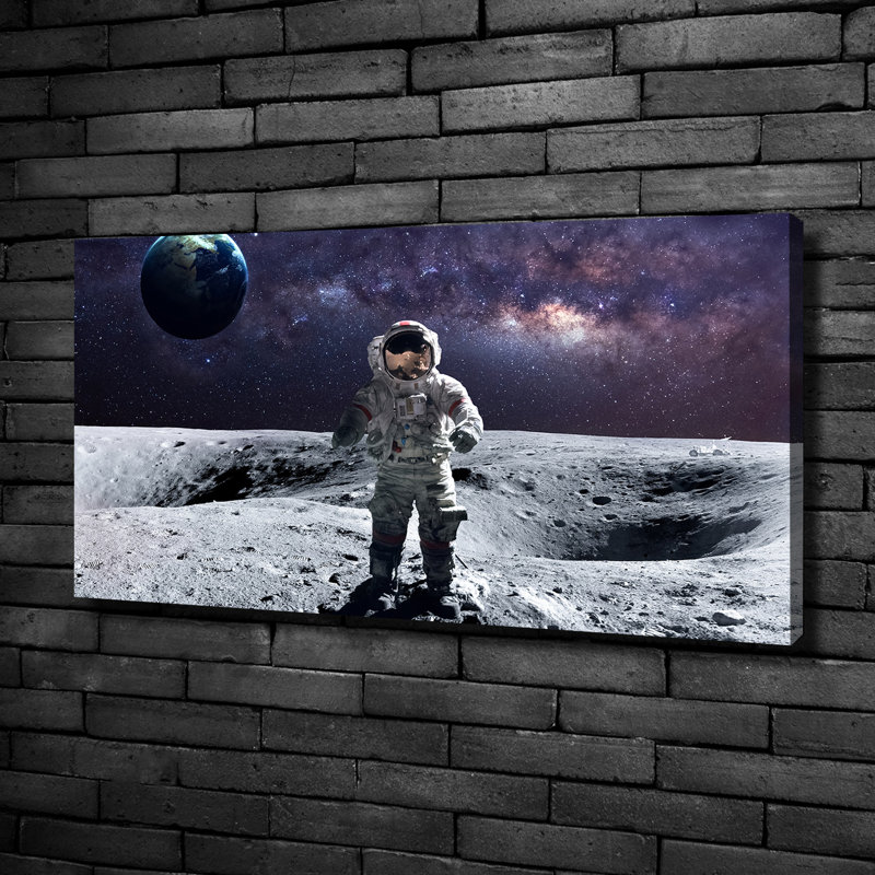 Astronaut 1 Piece Wall Art on Canvas