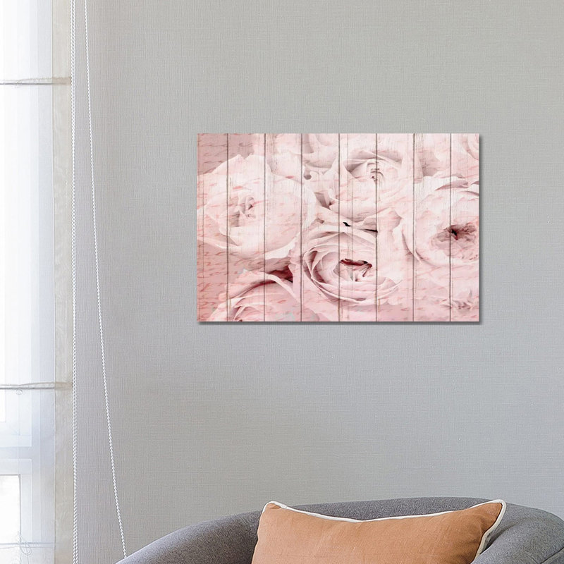 In The Roses II by Kimberly Allen - Wrapped Canvas Gallery-Wrapped Canvas Giclée, 45.72cm H x 45.72cm W