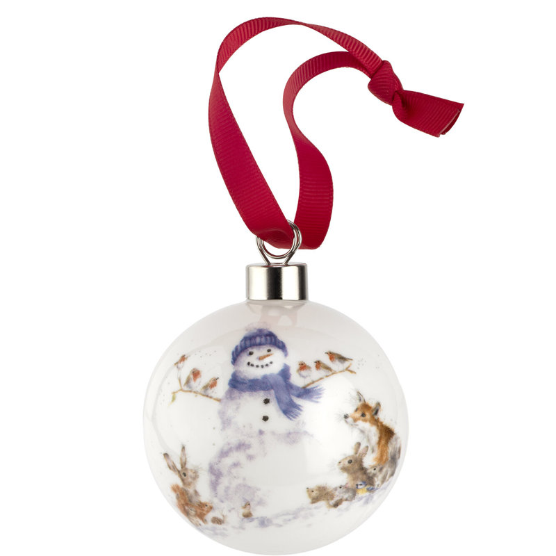 Boule de Noël Royal Worcester