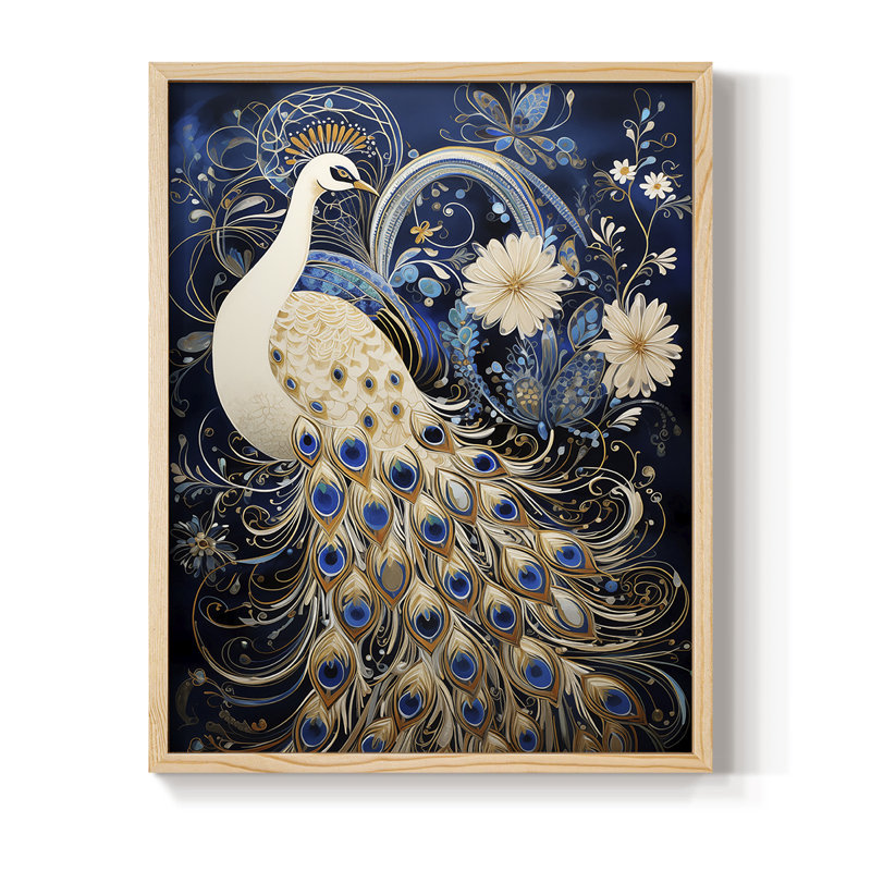 ANIMALS Series CCxxxv, reproduction encadrée - bois massif, H 11 po x l 9 po