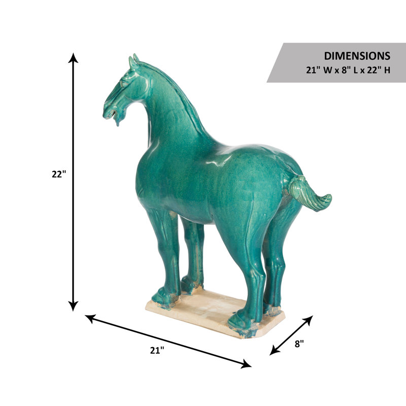 Statue stallion Sama