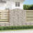 Azeil 240cm H x 200cm W Silver Mesh Fence Panels