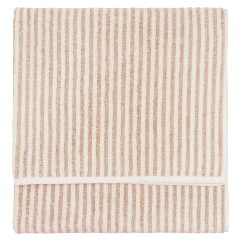 Hebden Bath Sheet, Beige/Cream