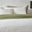 Abiyah Cotton Chequered Duvet Cover Set with Pillowcases-908885626-908885625